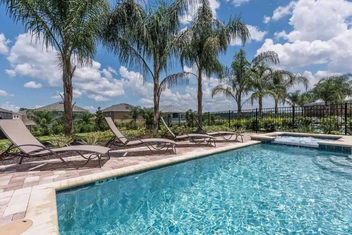 Gorgeous Home W Game Room Heated Pool Spa Orlando Kültér fotó