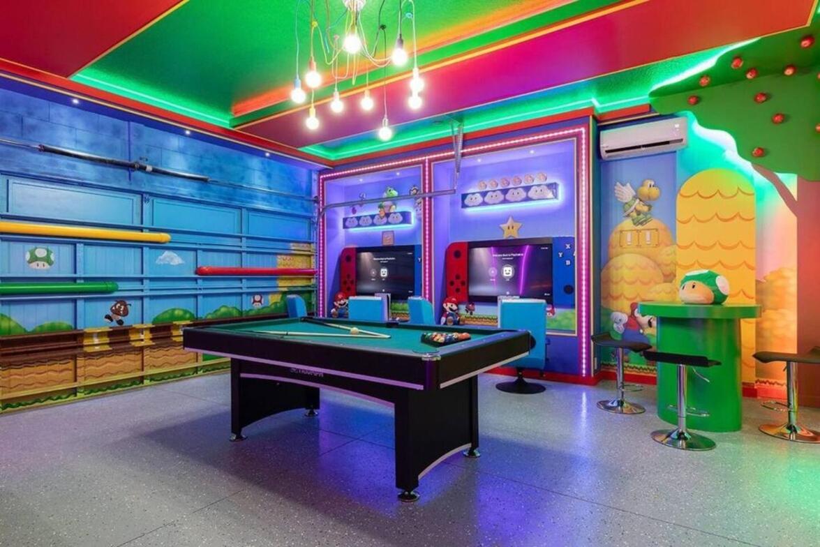 Gorgeous Home W Game Room Heated Pool Spa Orlando Kültér fotó